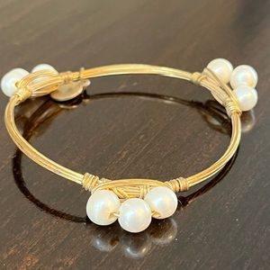 Bourbon and bowties bracelet